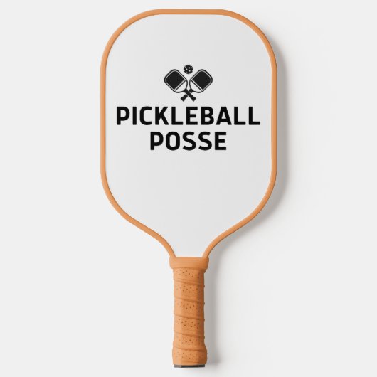 Pickleball Posse Funny Paddle (Voorkant)