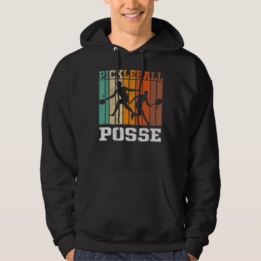 Pickleball Posse Pickleball 10 Hoodie (Voorkant)