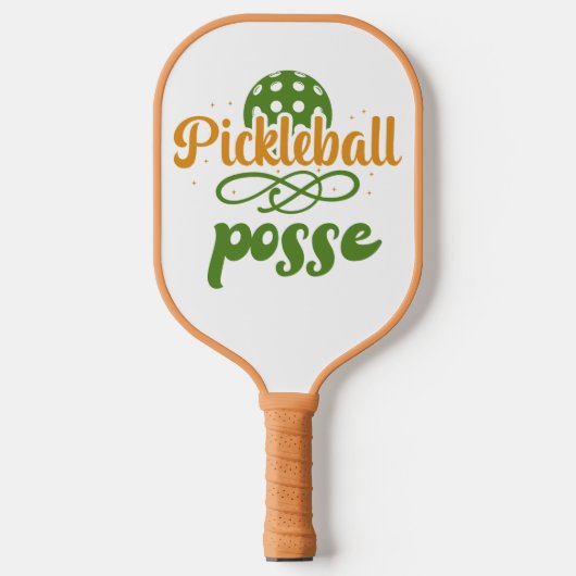Pickleball Posse, Pickleball Gift Pickleball Posse Paddle (Voorkant)