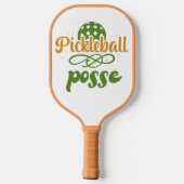 Pickleball Posse, Pickleball Gift Pickleball Posse Paddle (Achterkant)