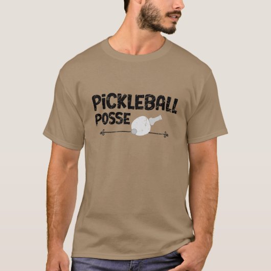 Pickleball Posse T-shirt (Voorkant)