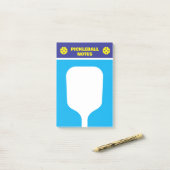 Pickleball post-it notities voor speler en coach post-it® notes (Op bureau)