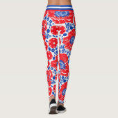 Pickleball Power Leggings, Pickleball Leggings (Achterkant)