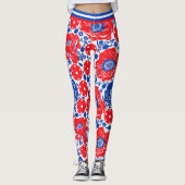 Pickleball Power Leggings, Pickleball Leggings (Voorkant)