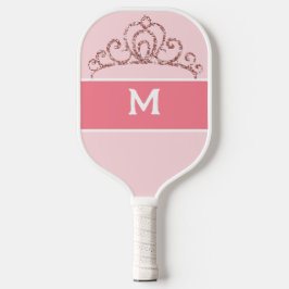 Pickleball Princess Monogrammed Pink Paddle