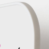 Pickleball Princess Pink gepersonaliseerd Paddle (Links Detail)