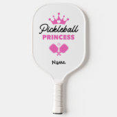Pickleball Princess Pink gepersonaliseerd Pickleball Paddle (Achterkant)