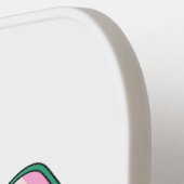 Pickleball Princess serveert looks en lobben Paddle (Links Detail)