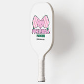Pickleball Princess serveert looks en lobben Pickleball Paddle (Links)
