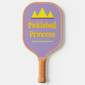 PICKLEBALL PRINSES-Vierkantjes met meerdere kleure Paddle (Achterkant)