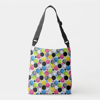 Pickleball Print Crossbody Tas