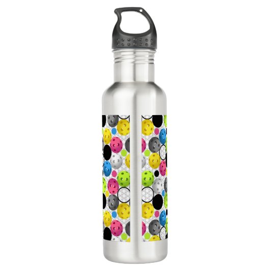Pickleball Print Waterfles (Achterkant)
