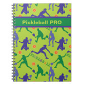 💚 🎾 Pickleball PRO - aangepaste tekst Notitieboek (Voorkant)