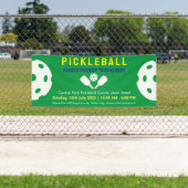 Pickleball Pro Blue Court Klassiek toernooi Spandoek (Insitu)