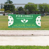 Pickleball Pro Blue Court Klassiek toernooi Spandoek (Insitu)