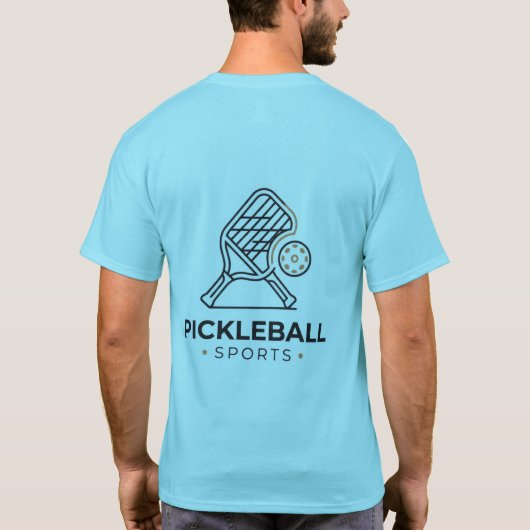 Pickleball Pro T-shirt (Achterkant)