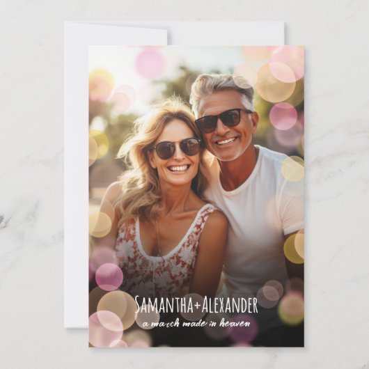 Pickleball & Prosecco Retro Koppels Vrijgezellenfe Kaart (Achterkant)