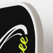 Pickleball Pulse — Love Every Rally Personalized Pickleball Paddle (Links Detail)