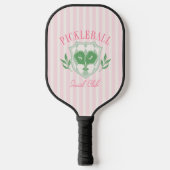 Pickleball Queen Aangepaste naam Monogram Paddle (Voorkant)