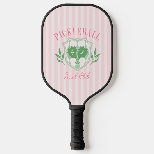 Pickleball Queen Aangepaste naam Monogram Paddle (Voorkant)