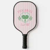Pickleball Queen Aangepaste naam Monogram Paddle (Achterkant)