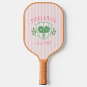 Pickleball Queen Aangepaste naam Monogram Pickleball Paddle (Achterkant)