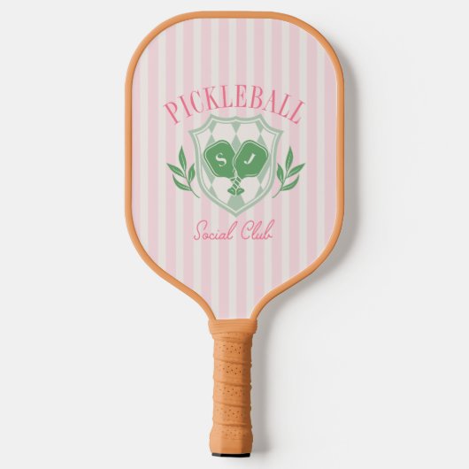 Pickleball Queen Aangepaste naam Monogram Pickleball Paddle (Achterkant)