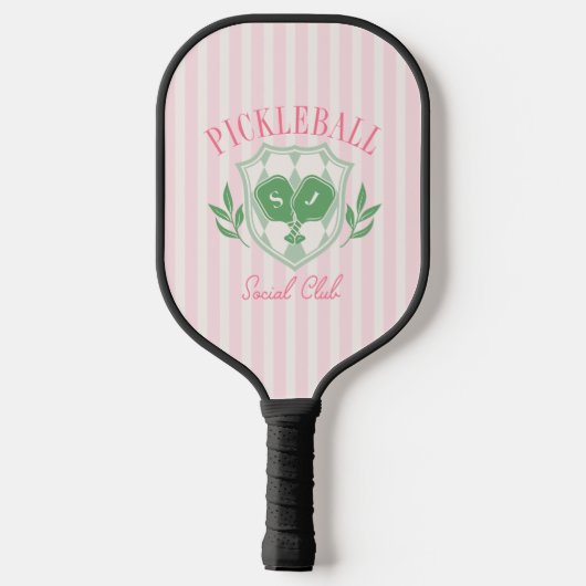 Pickleball Queen Aangepaste naam Monogram Pickleball Paddle (Achterkant)