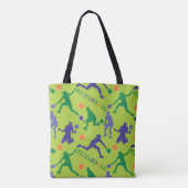 💚🎾 Pickleball Queen - aangepaste tekst Tote Bag (Achterkant)