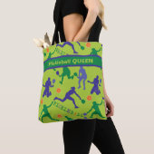 💚🎾 Pickleball Queen - aangepaste tekst Tote Bag (Dichtbij)