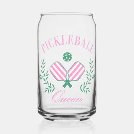 Pickleball Queen Blikvorm Glas