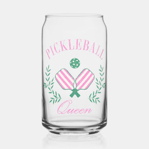 Pickleball Queen Blikvorm Glas
