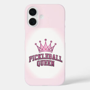 Pickleball Queen Briefkaart iPhone 16 Hoesje
