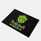 Pickleball Queen Funny Pickle Ball Queen  Deurmat (Schuin)