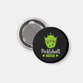 Pickleball Queen Funny Pickle Ball Queen Magneet (Voorkant / Achterkant)