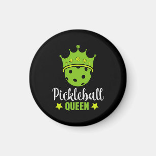 Pickleball Queen Funny Pickle Ball Queen Magneet
