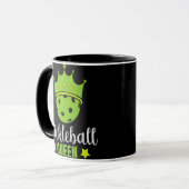 Pickleball Queen Funny Pickle Ball Queen Mok (Voorkant links)