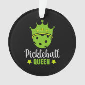 Pickleball Queen Funny Pickle Ball Queen Ornament (voorkant)