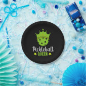 Pickleball Queen Funny Pickle Ball Queen Papieren Bordje (Feest)