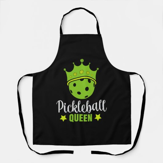 Pickleball Queen Funny Pickle Ball Queen Schort (Voorkant)