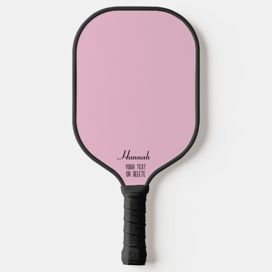 Pickleball Queen Kroon Roze Gepersonaliseerd Pickleball Paddle (Achterkant)