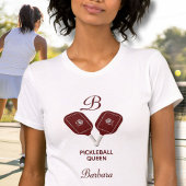 Pickleball Queen Naam Monogram Bella+Canvas T-shirt