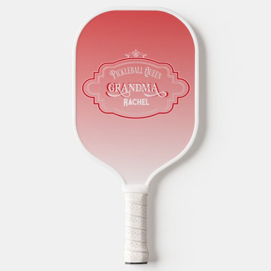  Pickleball Queen oma gepersonaliseerd Pickleball Paddle (Voorkant)