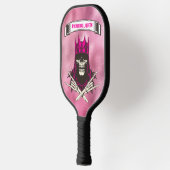 Pickleball Queen Pink Monogrammed Paddle (Links)