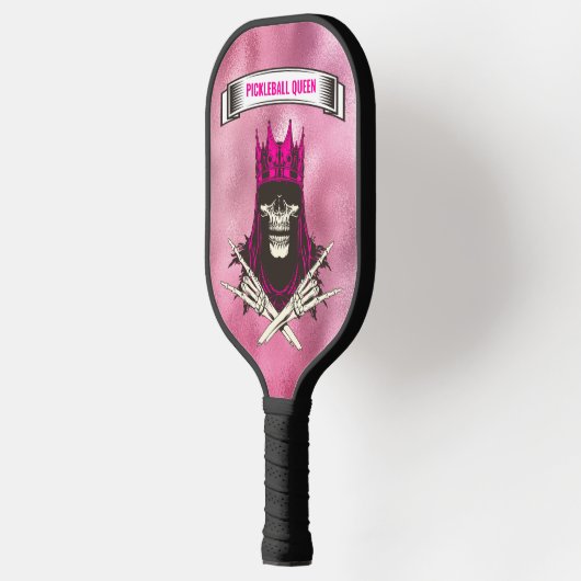 Pickleball Queen Pink Monogrammed Paddle (Links)