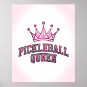 Pickleball Queen Poster (Voorkant)
