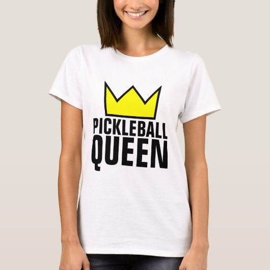 PICKLEBALL QUEEN T-Shirts (Voorkant)