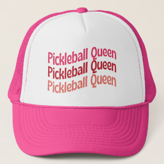 Pickleball Queen Trucker Hat voor Pickleball Lover Trucker Pet