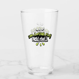 Pickleball Quote Glas