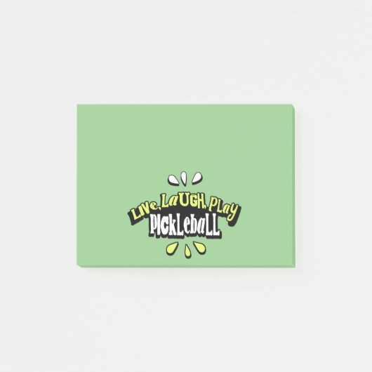 Pickleball Quote Post-it® Notes (Voorkant)